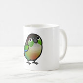 Mug Chubby Green Cheek Conure (Devant droit)
