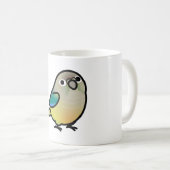 Mug Chubby Green Cheek Turquoise Ananas Conure (Devant droit)