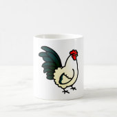 Mug Chubby japonais Bantam Rooster (Centre)