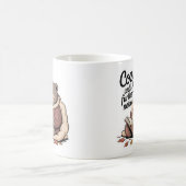 Mug Chubby Lecture d'ours confortable bougie d'automne (Centre)