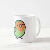 Mug Chubby Lovebird à face orange (Devant droit)