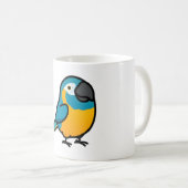 Mug Chubby Palm Noir Goliath Cockatoo (Devant droit)