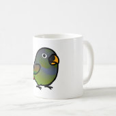 Mug Chubby Pionus Maximilian Parrot à tête large (Devant droit)