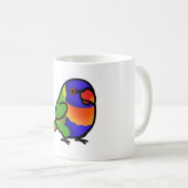 Mug Chubby Rainbow Lorikeet (Devant droit)