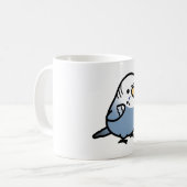 Mug Chubby Slate Blue Budgie (Devant gauche)