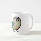 Mug Chubby Turquoise-cannelle Green Cheek Conure (Devant droit)