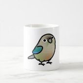 Mug Chubby Turquoise-cannelle Green Cheek Conure (Centre)