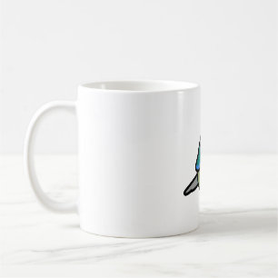 Mug Chubby Turquoise-cannelle Green Cheek Conure