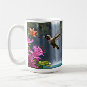 Mug "Chuchotements de la nature : colibri, cascade