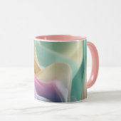 Mug Chuchotements en mouvement pastel (Devant droit)