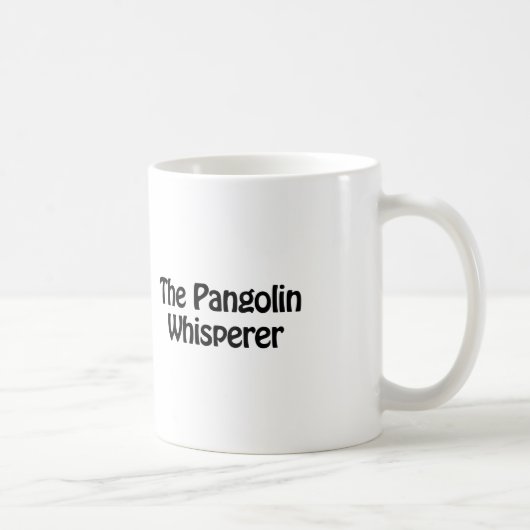 Mug chuchoter de pangolin (Droite)