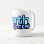 Mug Chuchoteur de maths (Devant droit)