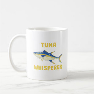Mug Chuchoteur de thon Pêche drôle