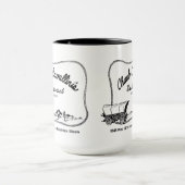 Mug Chuck Cavallin's Restaurant, Midlothian, IL (Centre)