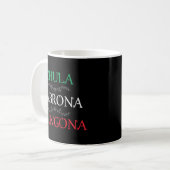 Mug Chula Cabrona Chingona Chemise Mexicaine Mujer M (Devant gauche)