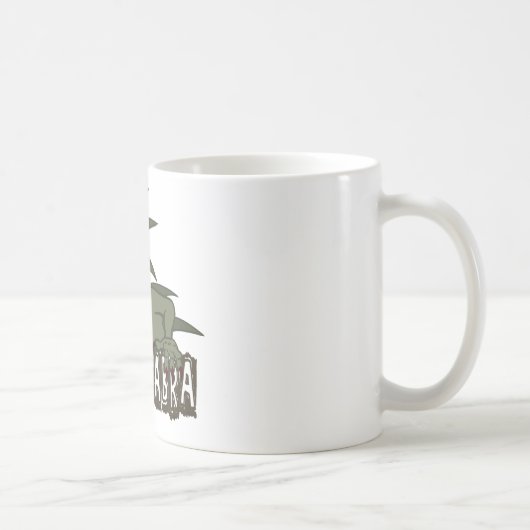 Mug Chupacabra de bande dessinée (Droite)