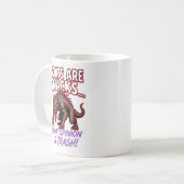 Mug Chupacabra Goats Are Snacks Funny Cryptid Humor (Devant gauche)