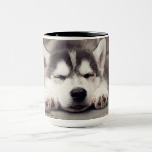 Mug Chuppy Husky Sleeping (Centre)