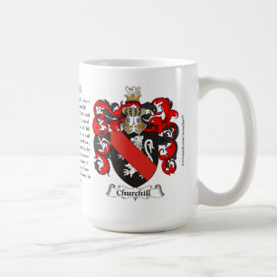 Mug Churchill, l'origine, la signification et la crêt