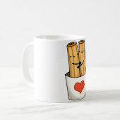 Mug Churros Mignons Kawaii (Devant gauche)