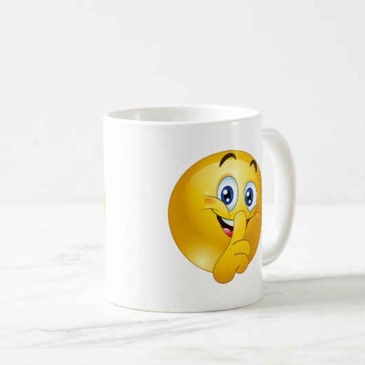 Mug Chut emoji (Devant droit)
