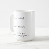 Mug Chut... Presque... Maintenant, vous pouvez parler  (Devant gauche)