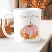 Mug Chute de café Citrouille rose