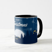 Mug Chute de Neige Silencieuse (Devant droit)