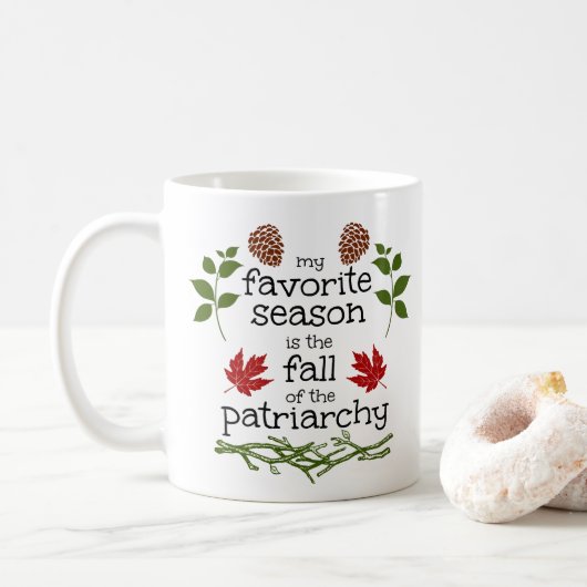 Mug Chute du patriarcat (Avec donut)