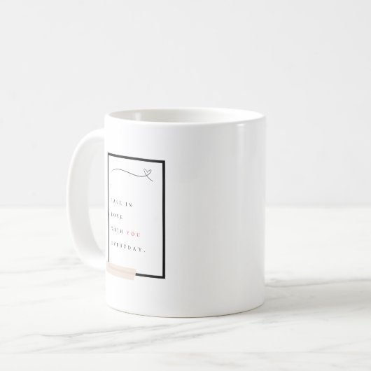 Mug Chute en love (Devant gauche)