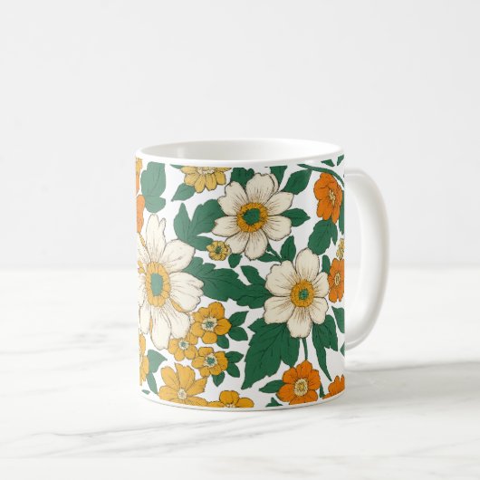 Mug Chute florale (Devant droit)