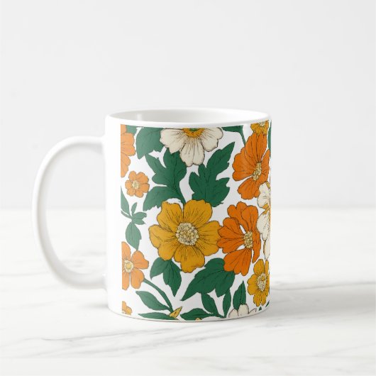 Mug Chute florale (Gauche)