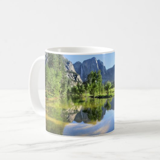 Mug Chutes de Yosemite de la rivière Merced - Vallée d (Devant gauche)