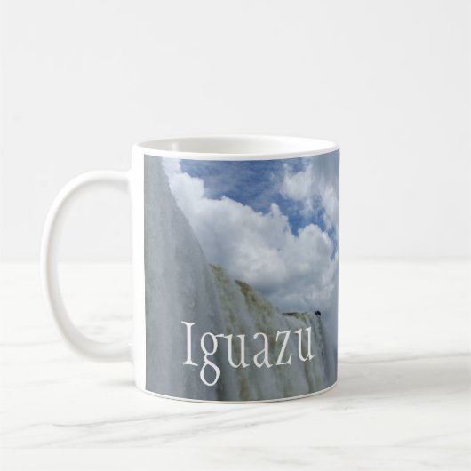 Mug Chutes d'Iguazu, rivière Iguazu, Argentine, Brésil (Gauche)