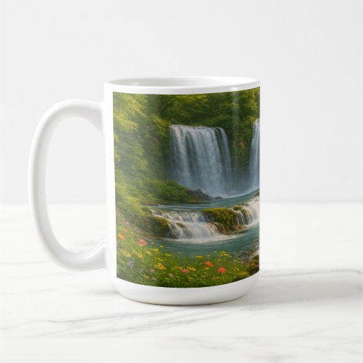 Mug Chutes fleurs sauvages (Gauche)