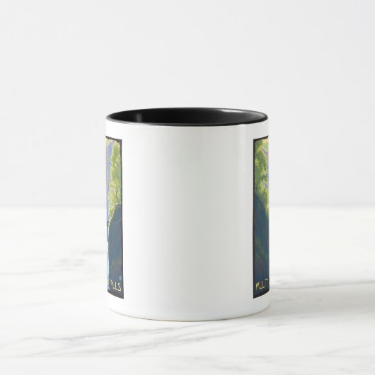 Mug Chutes Multnomah, OregonMaiden des Chutes (Centre)