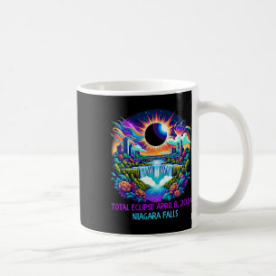 Mug Chutes New York Ny Total Éclipse solaire 8 avril