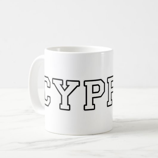 Mug Chypre (Devant gauche)