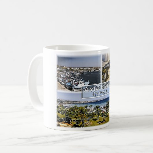 Mug Chypre - Mosaic - (Devant gauche)
