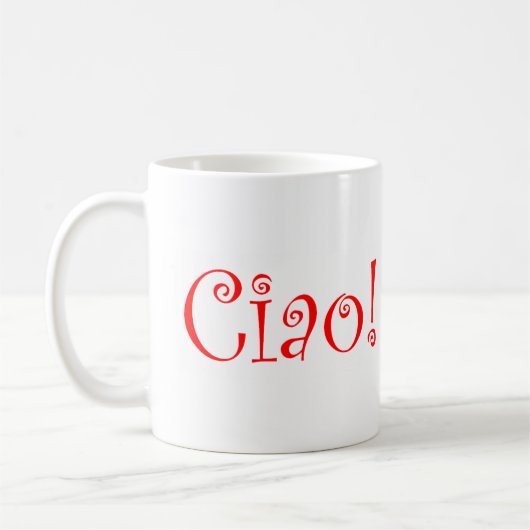 Mug ciao (Gauche)