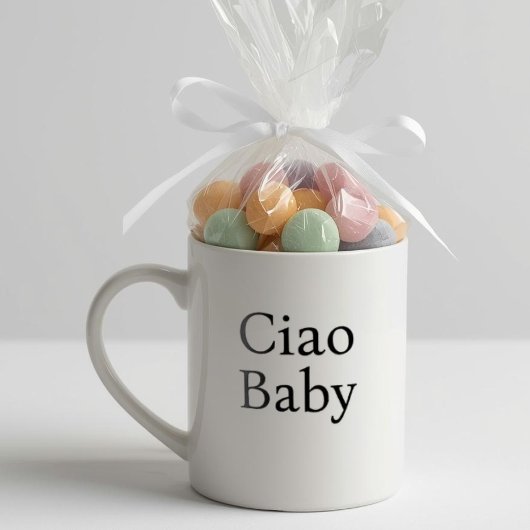 Mug Ciao Baby Chic Baby Shower Keepsake