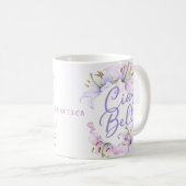Mug Ciao Bella Lillies personnalisées (Devant droit)