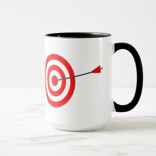 Mug Cible avec flèche (Droite)