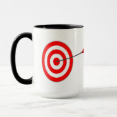 Mug Cible avec flèche (Gauche)