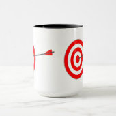 Mug Cible avec flèche (Centre)