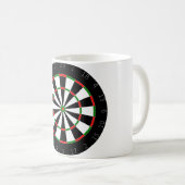Mug Cible de fléchettes (Devant droit)