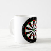 Mug Cible de fléchettes (Devant gauche)