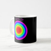 Mug Cible de l'amour – Art de la fierté (Devant gauche)