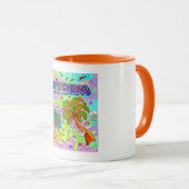 Mug cible de vacances de San Francisco (Devant droit)