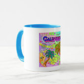 Mug cible de vacances en Californie (Devant gauche)